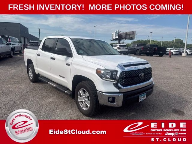 2020 Super White Toyota Tundra SR5 4X4 Truck