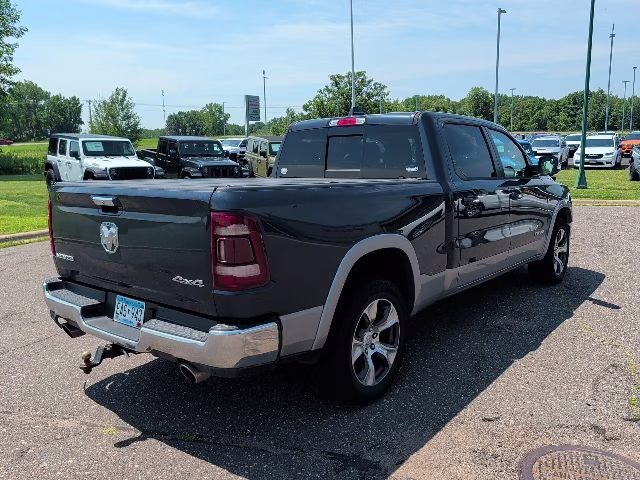 2019 Steel Metallic Ram 1500 Laramie 4X4 Truck