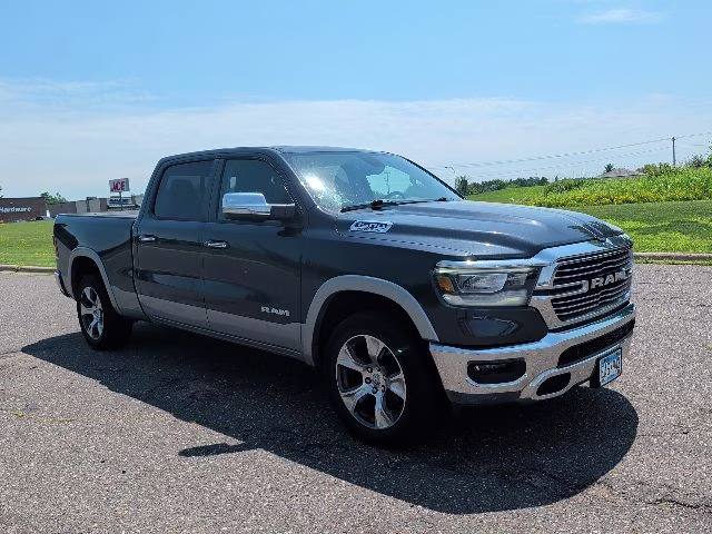2019 Steel Metallic Ram 1500 Laramie 4X4 Truck