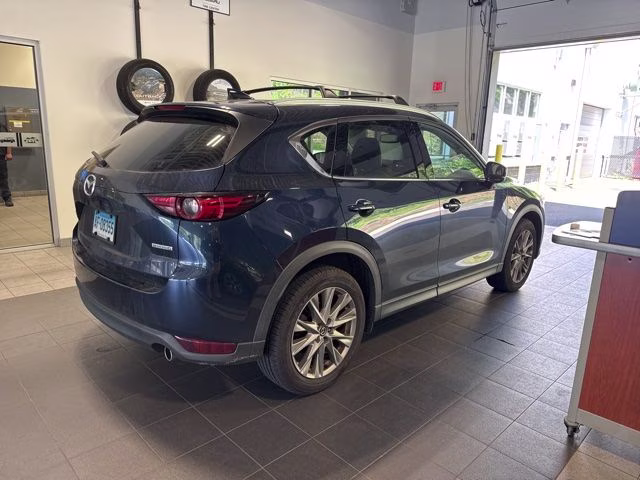 2021 Deep Crystal Blue Mica Mazda CX-5 Grand Touring AWD SUV