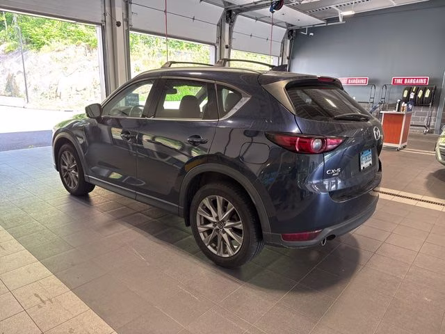 2021 Deep Crystal Blue Mica Mazda CX-5 Grand Touring AWD SUV