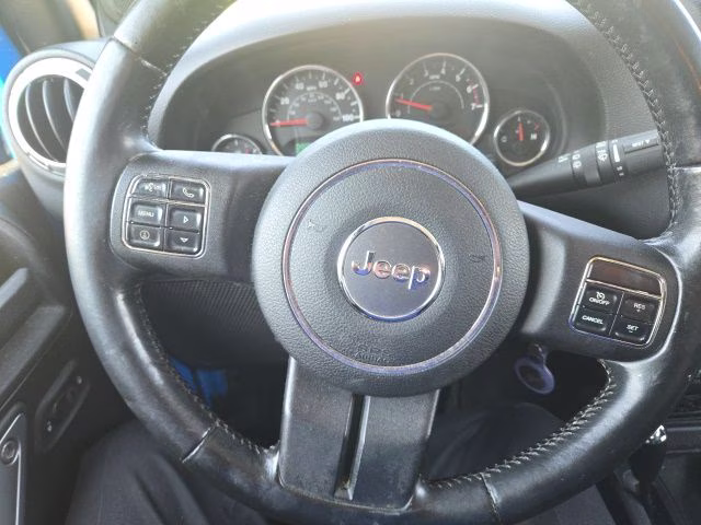 2011 Cosmos Blue Jeep Wrangler Unlimited Sahara 4X4 SUV