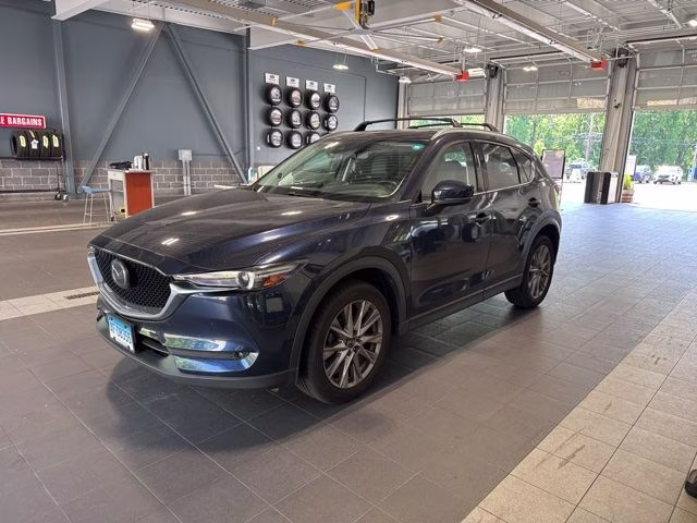 2021 Deep Crystal Blue Mica Mazda CX-5 Grand Touring AWD SUV