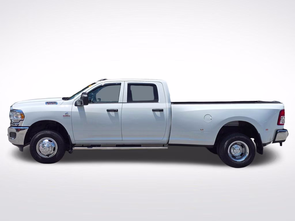 2023 Pearl White Ram 3500 Tradesman 4X4 Truck