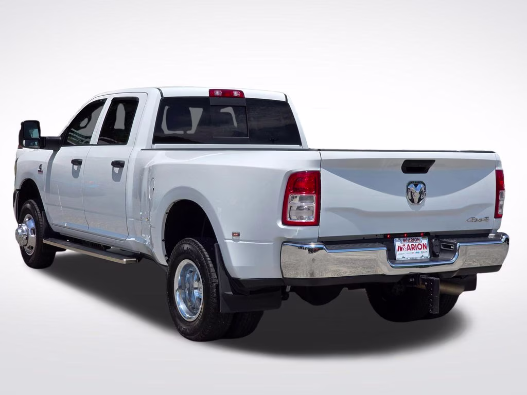 2023 Pearl White Ram 3500 Tradesman 4X4 Truck