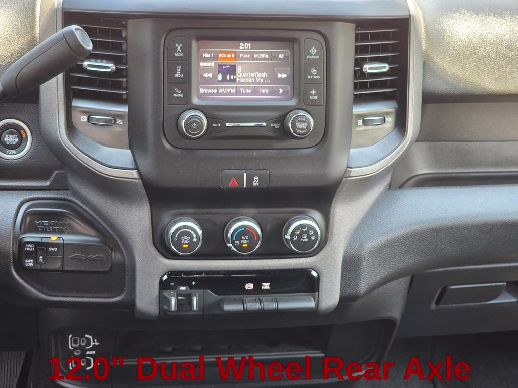 2023 Pearl White Ram 3500 Tradesman 4X4 Truck
