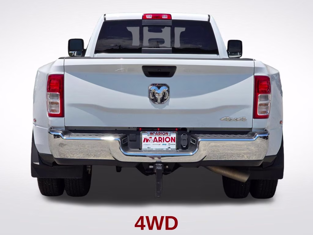 2023 Pearl White Ram 3500 Tradesman 4X4 Truck