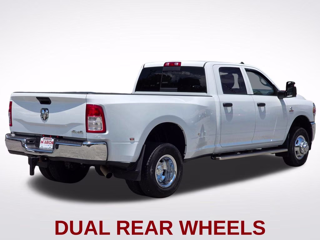 2023 Pearl White Ram 3500 Tradesman 4X4 Truck