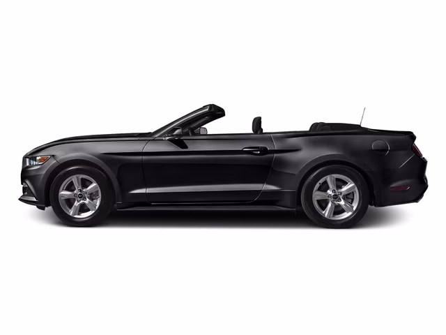 2016 Shadow Black Ford Mustang EcoBoost Premium RWD Convertible