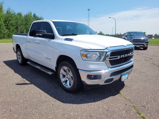 2019 Bright White Clearcoat Ram 1500 Big Horn/Lone Star 4X4 Truck