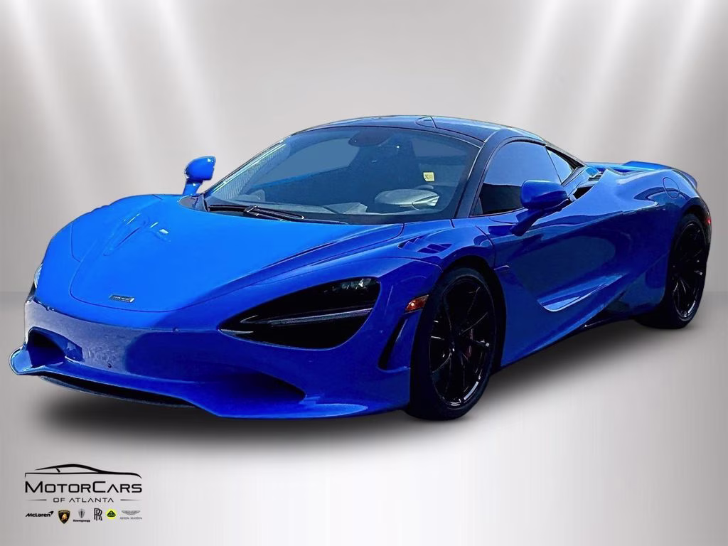 2027 Paris Blue McLaren 750S Coupe RWD Coupe