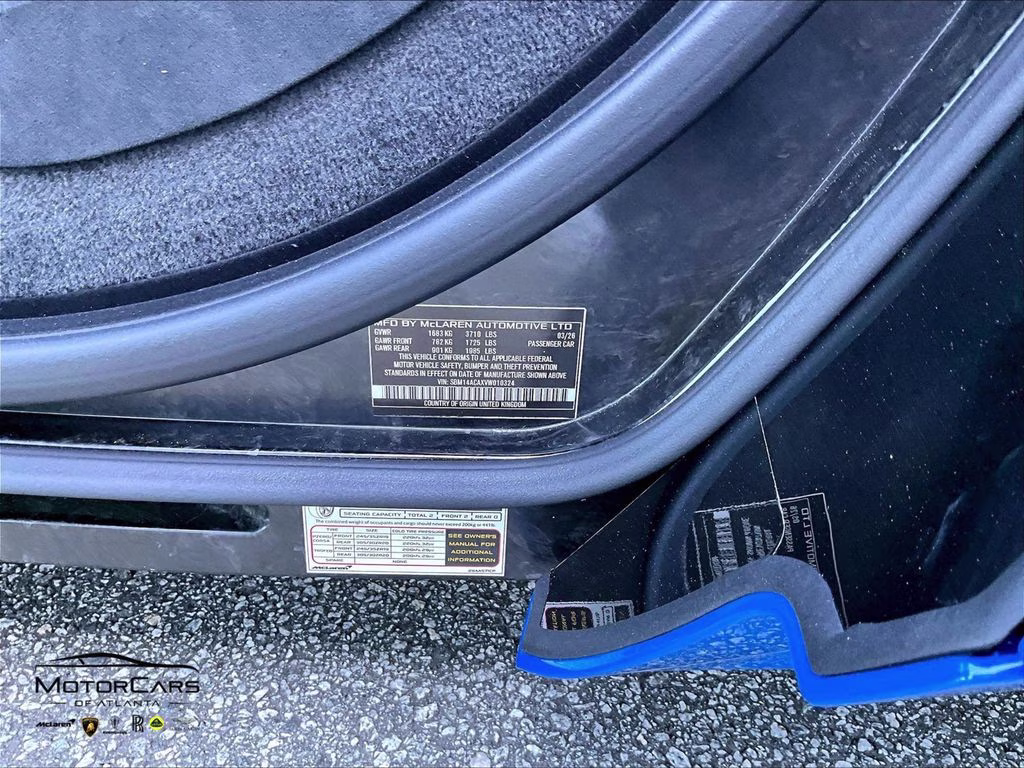 2027 Paris Blue McLaren 750S Coupe RWD Coupe