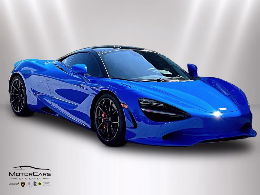 2027 Paris Blue McLaren 750S Coupe RWD Coupe