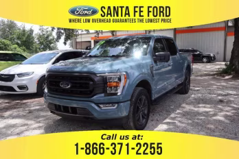 2023 Gray Ford F-150 Base 4X4 Truck