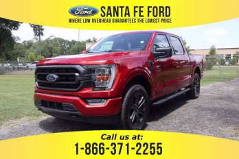 2023 Red Ford F-150 Base 4X4 Truck