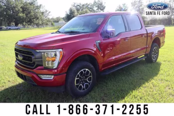 2023 Red Ford F-150 Base 4X4 Truck