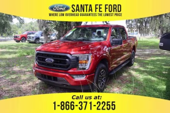 2023 Red Ford F-150 Base 4X4 Truck