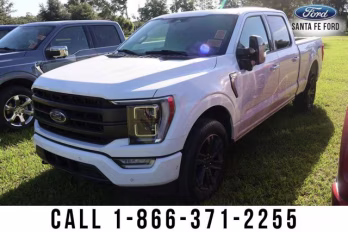 2023 White Ford F-150 Base 4X4 Truck