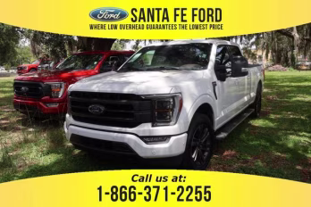 2023 White Ford F-150 Base 4X4 Truck