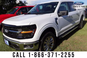 2026 White Ford F-150 XLT 4X4 Truck
