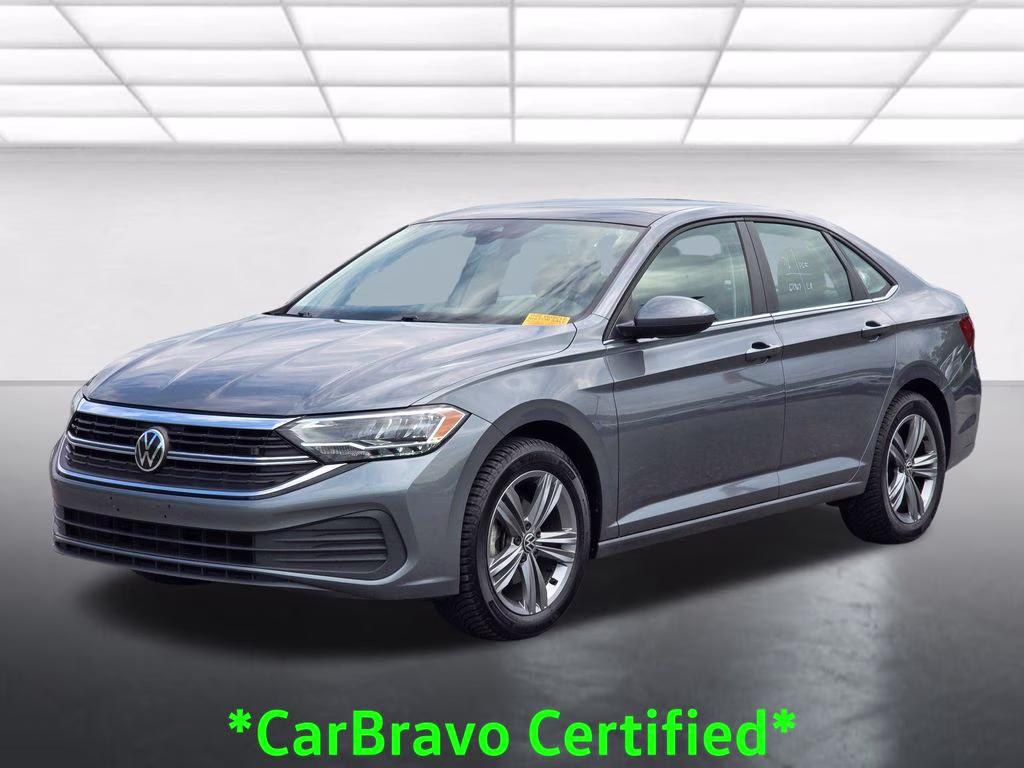 2024 Pyrite Silver Metallic Volkswagen Jetta 1.5T SE FWD Sedan