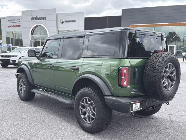 2025 Eruption Green Metallic Ford Bronco Badlands 4X4 Convertible