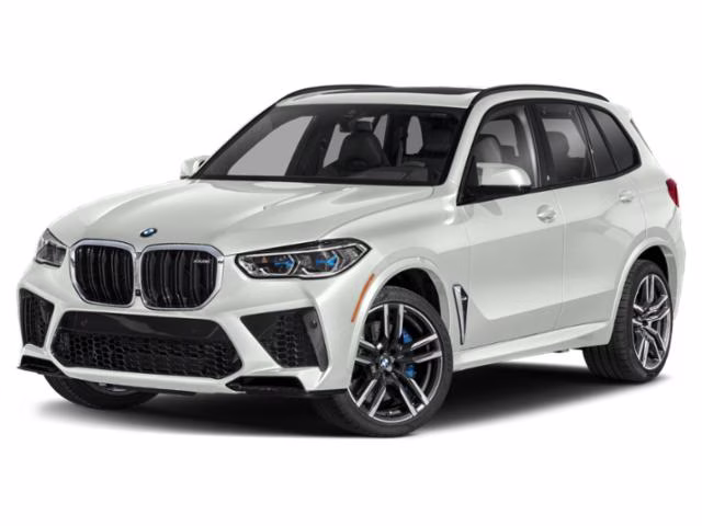 2022 Alpine White BMW X5 M Base AWD SUV