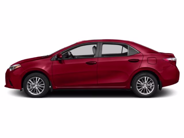 2015 Barcelona Red Metallic Toyota Corolla LE FWD Sedan