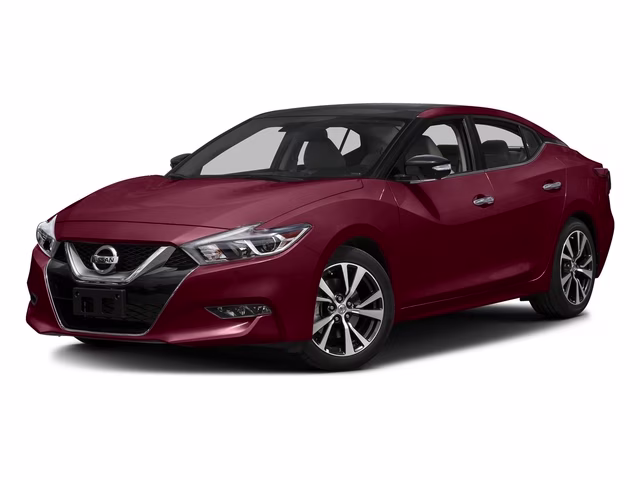 2016 Coulis Red Nissan Maxima SR FWD Sedan