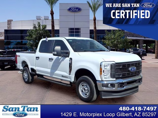 2024 Oxford White Ford Super Duty F-350 SRW XL 4X4 Truck