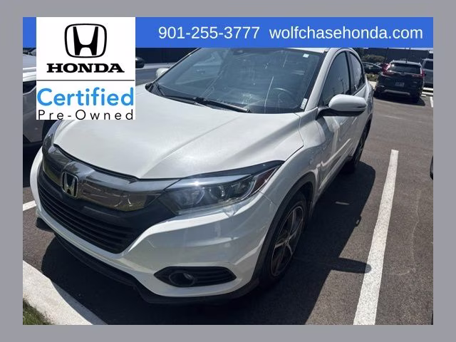 2021 Platinum White Pearl Honda HR-V EX-L AWD SUV