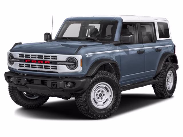 2025 Azure Gray Metallic Ford Bronco Heritage Edition 4X4 SUV