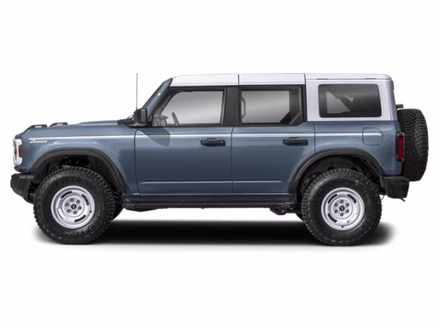 2025 Azure Gray Metallic Ford Bronco Heritage Edition 4X4 SUV