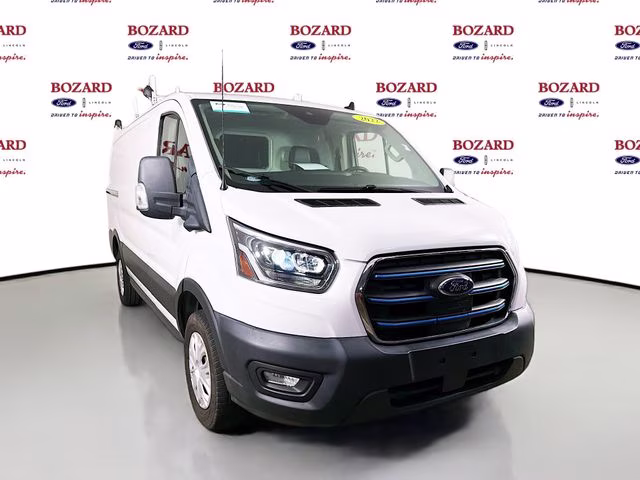 2022 Oxford White Ford E-Transit-350 Base RWD Van