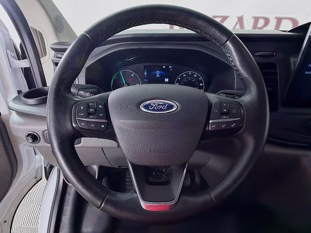 2022 Oxford White Ford E-Transit-350 Base RWD Van