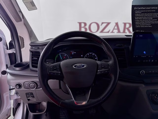 2022 Oxford White Ford E-Transit-350 Base RWD Van
