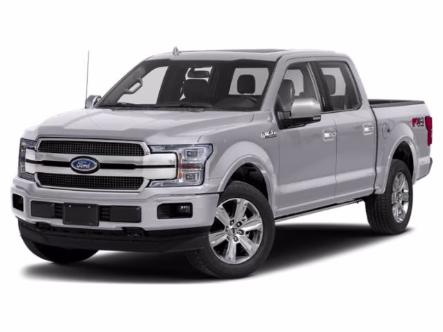 2020 Silver Metallic Ford F-150 Platinum 4X4 Truck