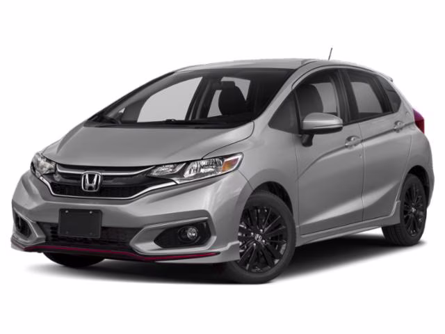 2020 Silver Honda Fit Sport FWD Hatchback