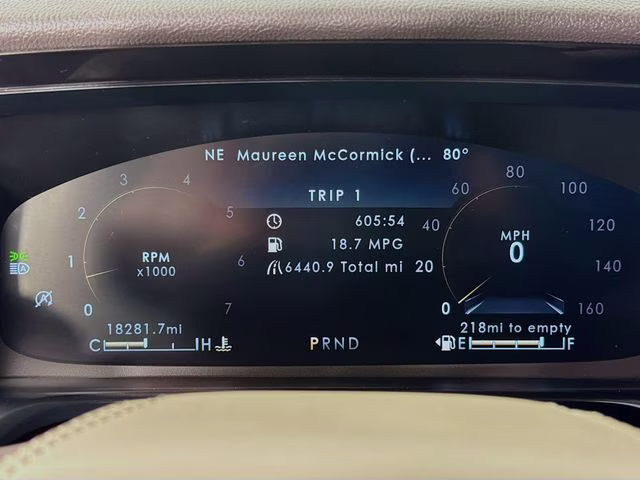 2023 Black Metallic Lincoln Aviator Standard RWD SUV
