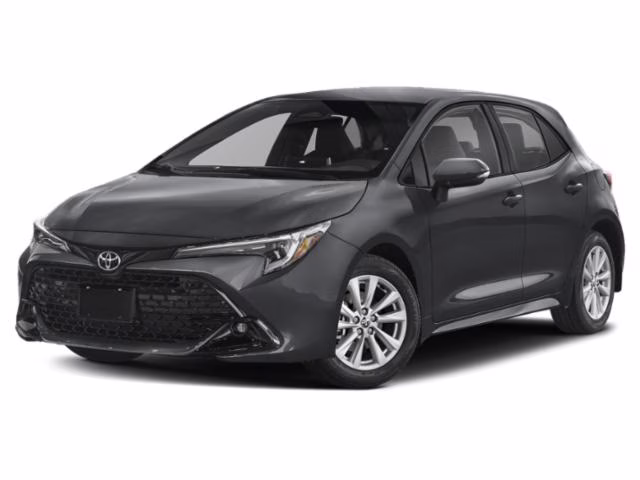 2024 Magnetic Gray Metallic Toyota Corolla Hatchback SE FWD Hatchback