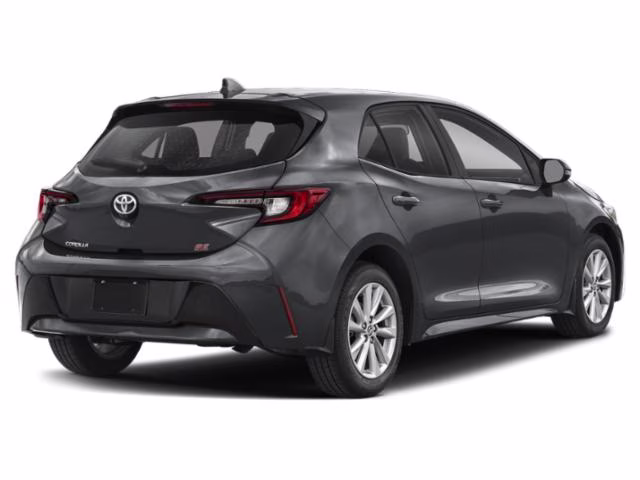 2024 Magnetic Gray Metallic Toyota Corolla Hatchback SE FWD Hatchback