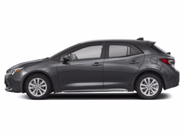 2024 Magnetic Gray Metallic Toyota Corolla Hatchback SE FWD Hatchback