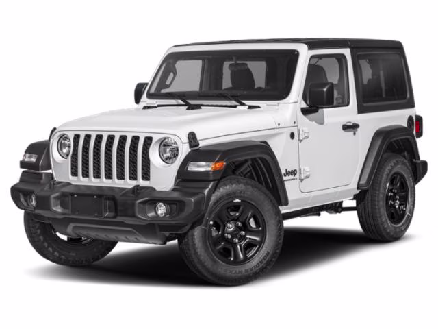 2026 White Jeep Wrangler Sport 4X4 SUV