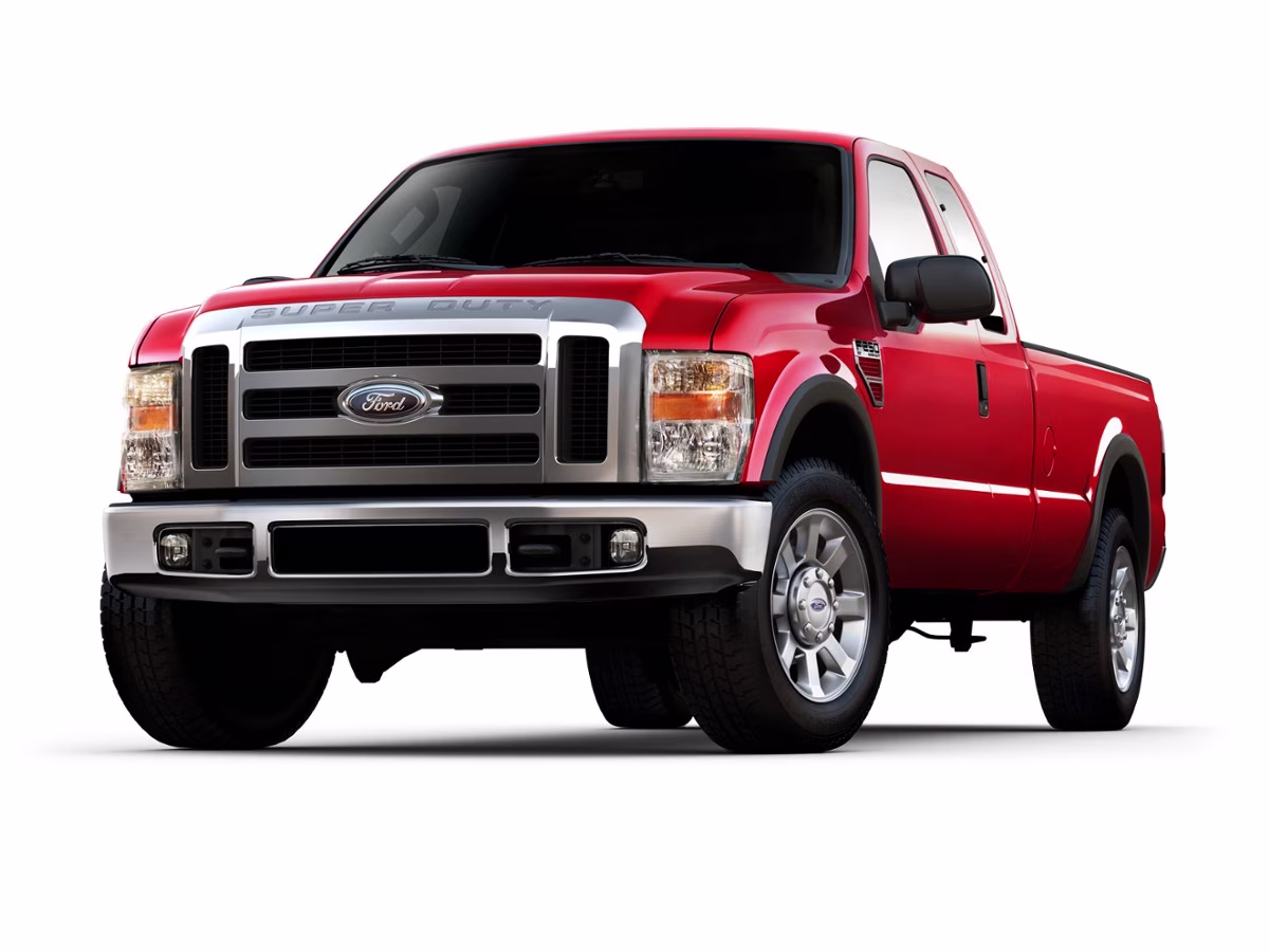 2010 Black Ford Super Duty F-250 SRW 4X4 Truck