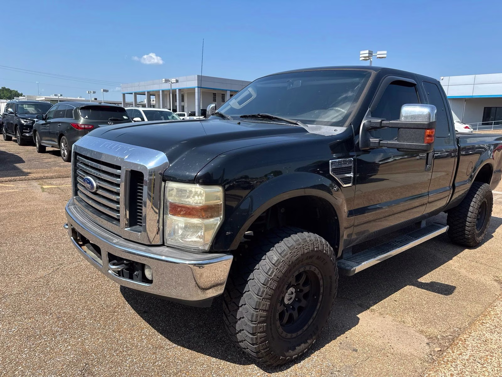 2010 Black Ford Super Duty F-250 SRW XL 4X4 Truck