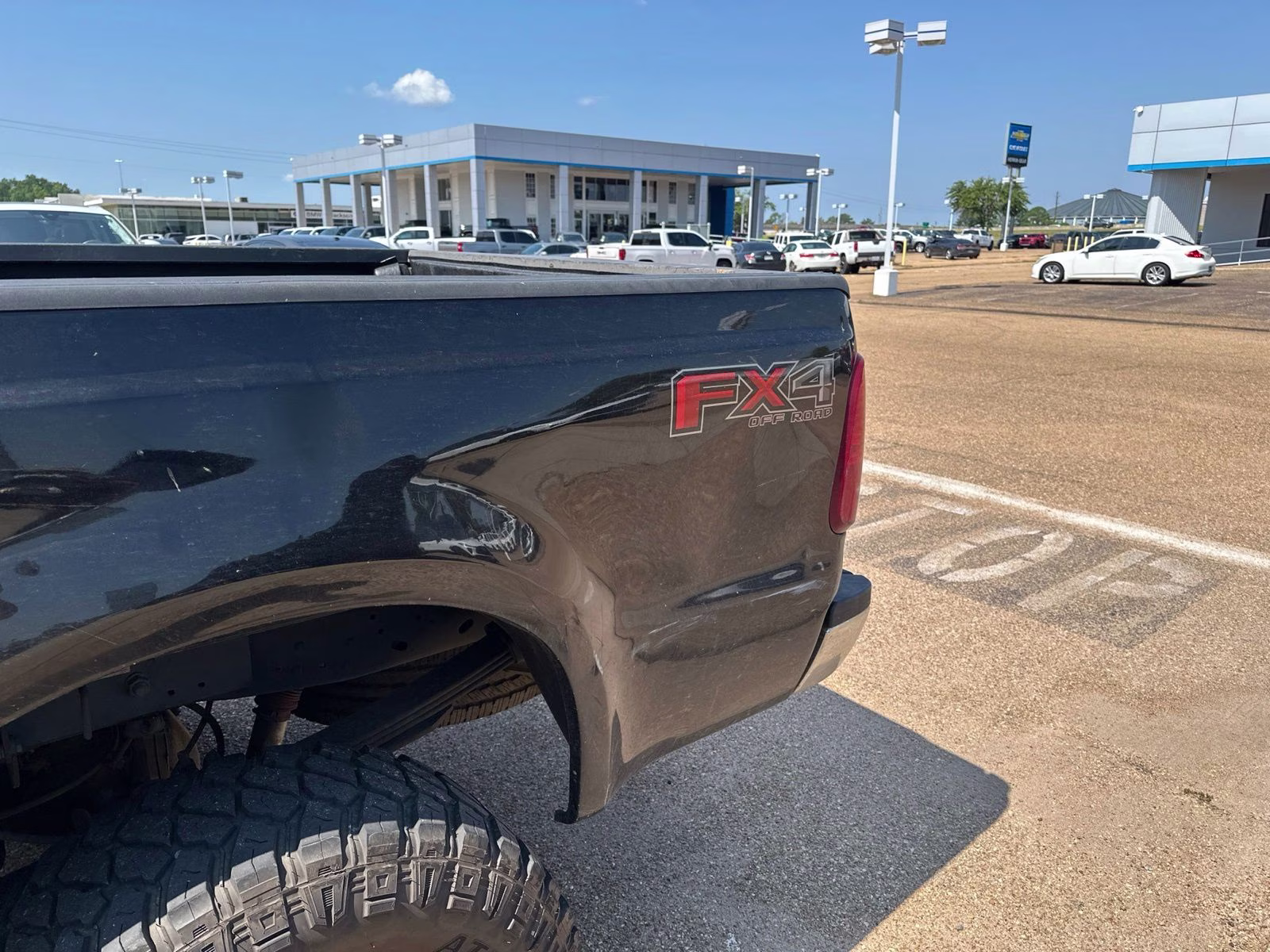 2010 Black Ford Super Duty F-250 SRW XL 4X4 Truck