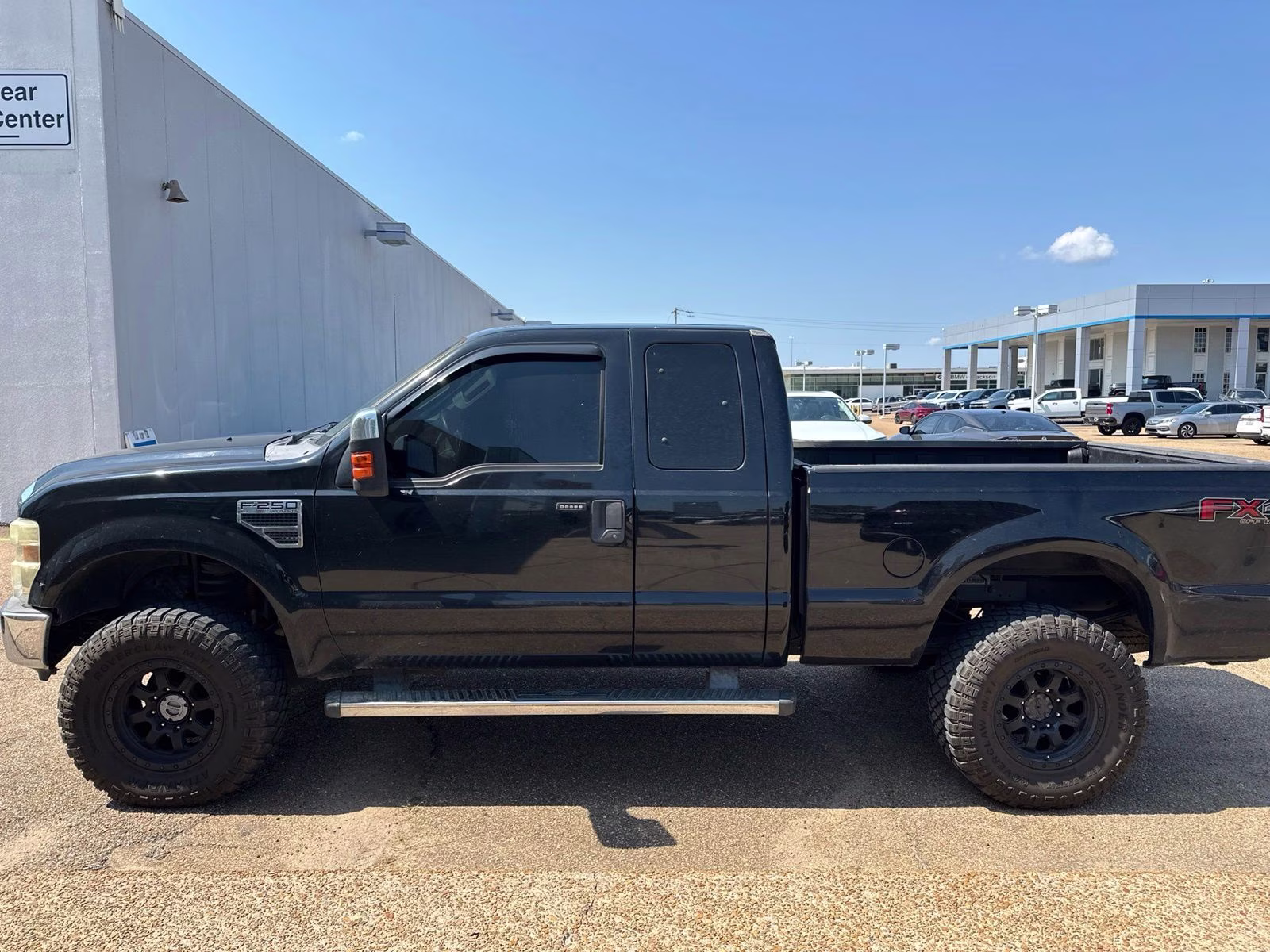 2010 Black Ford Super Duty F-250 SRW XL 4X4 Truck