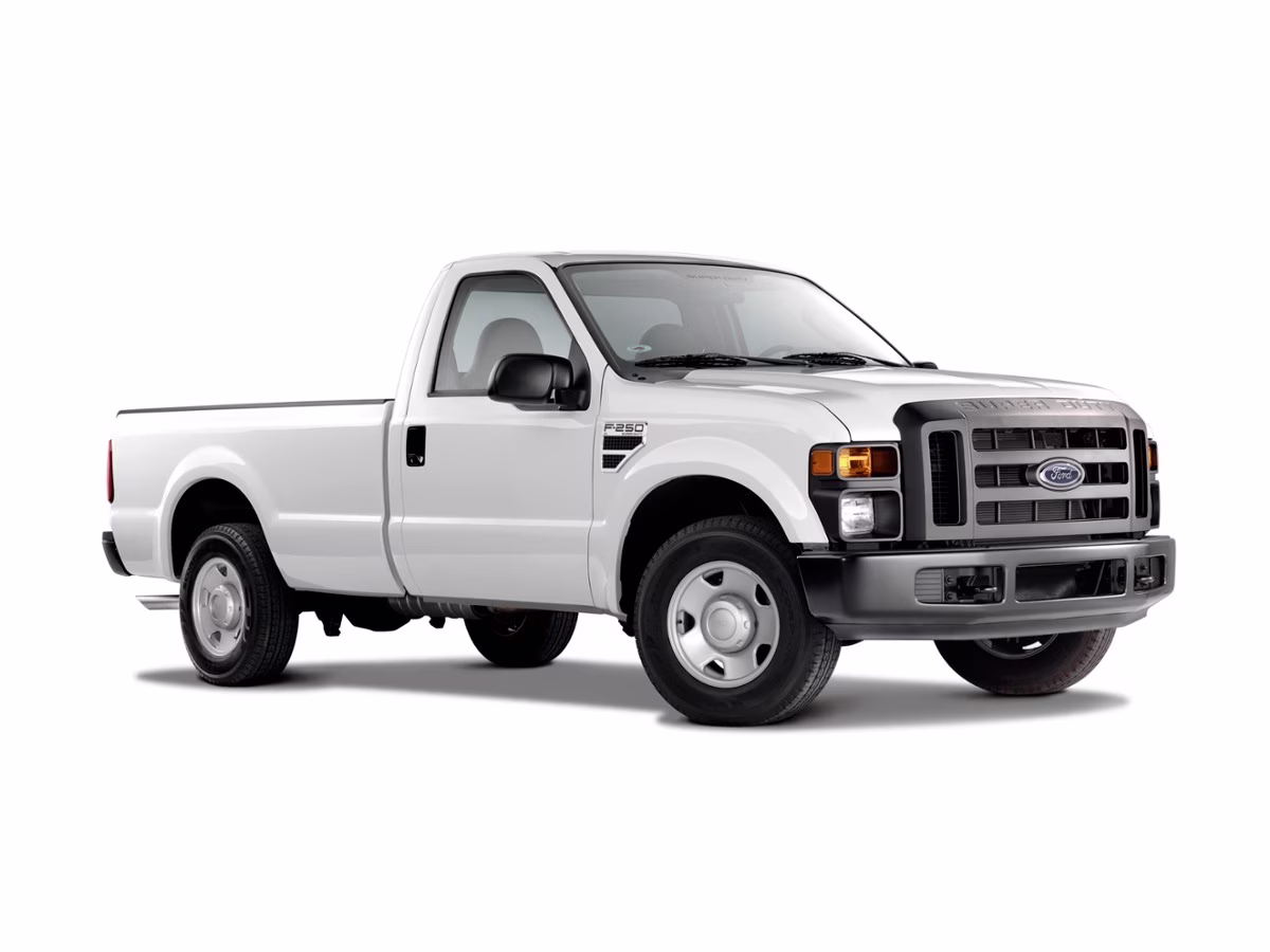 2010 Black Ford Super Duty F-250 SRW 4X4 Truck