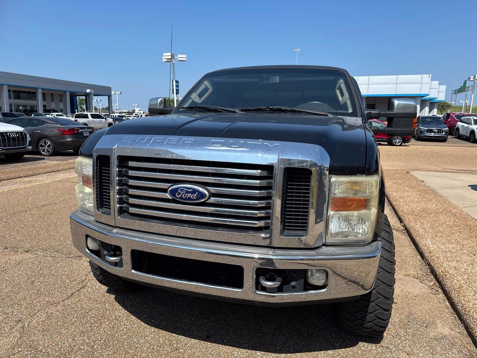 2010 Black Ford Super Duty F-250 SRW XL 4X4 Truck