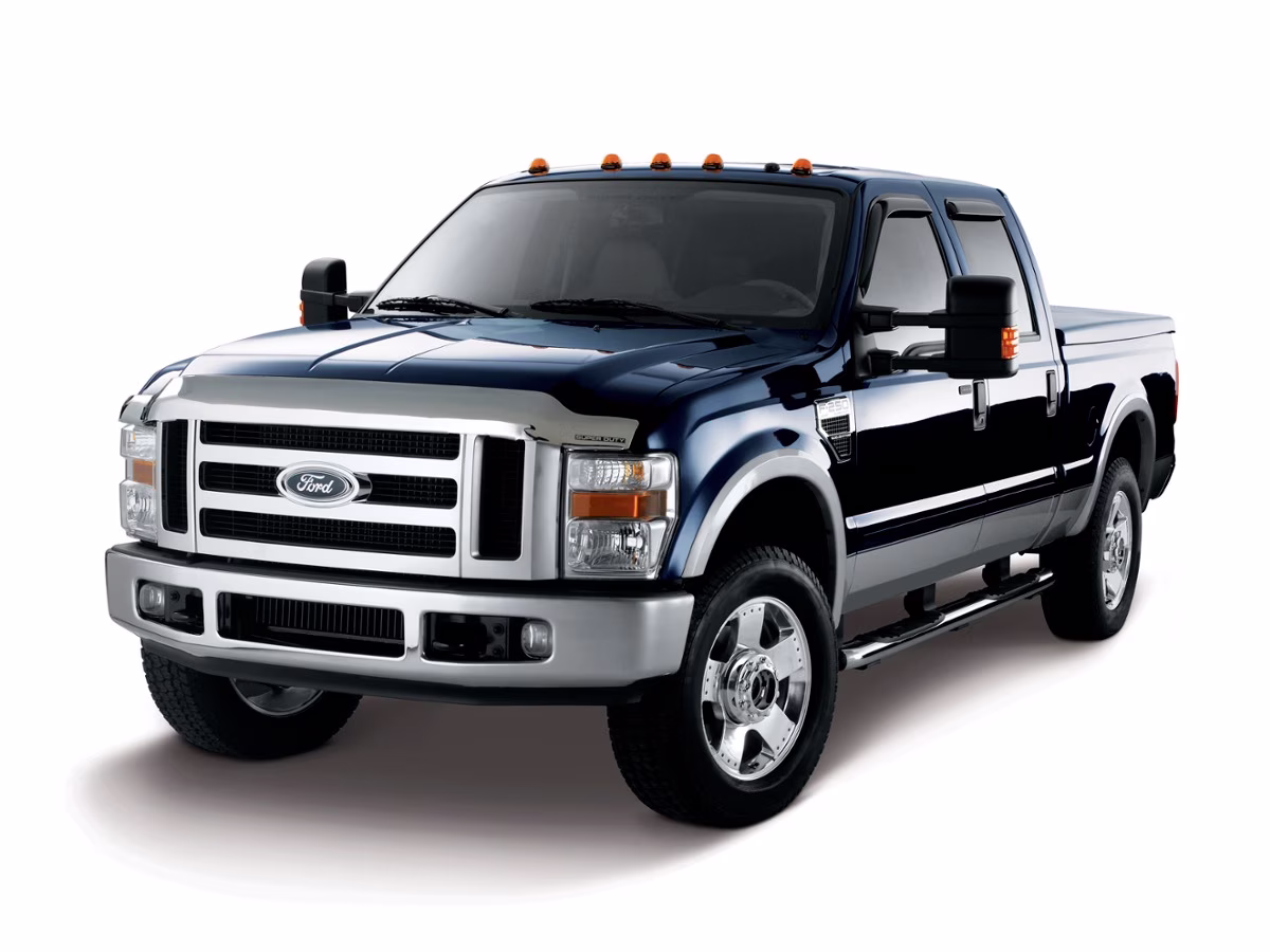 2010 Black Ford Super Duty F-250 SRW 4X4 Truck